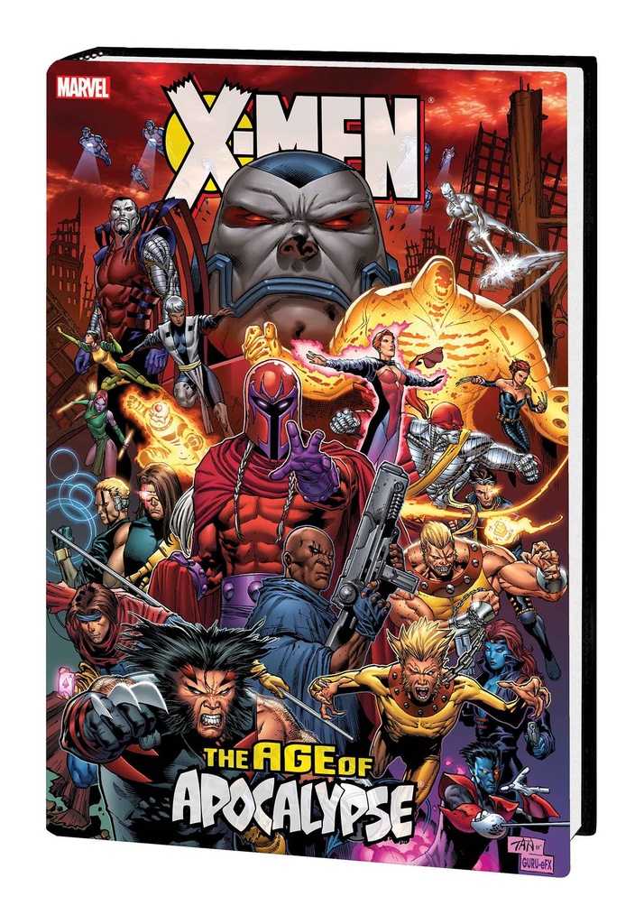 X-MEN AGE OF APOCALYPSE OMNIBUS HC TAN CVR