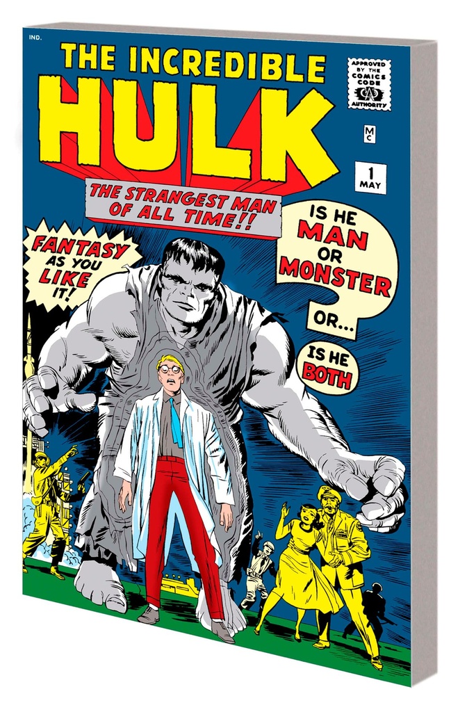 MIGHTY MMW INCREDIBLE HULK 01 GREEN GOLIATH DM VAR