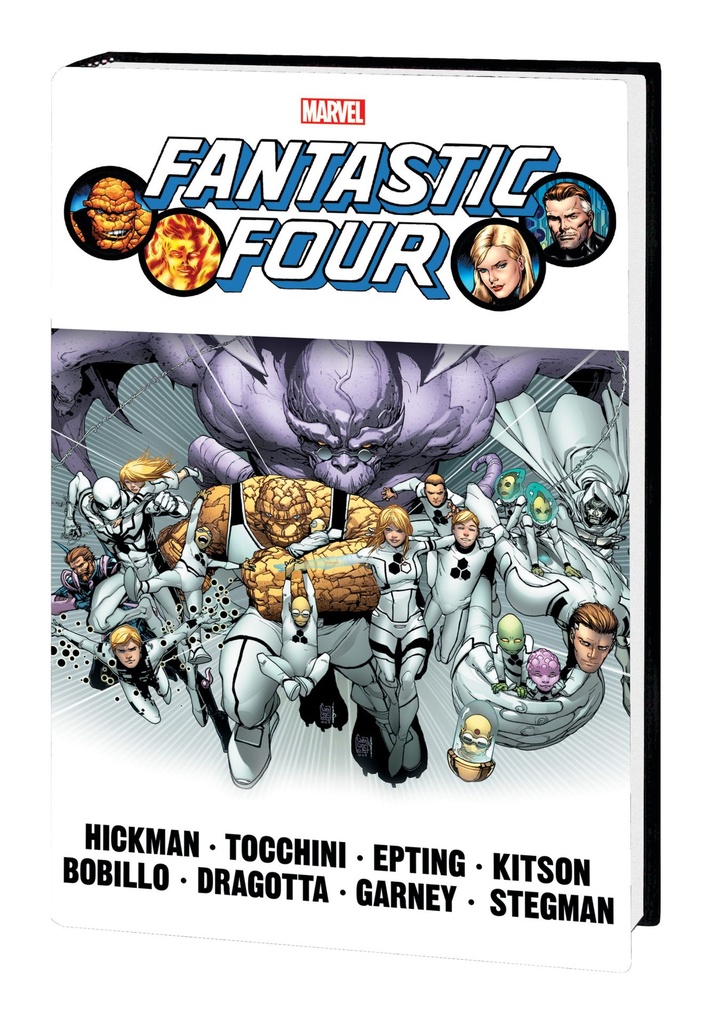 FANTASTIC FOUR BY HICKMAN OMNIBUS HC 02 DM VAR