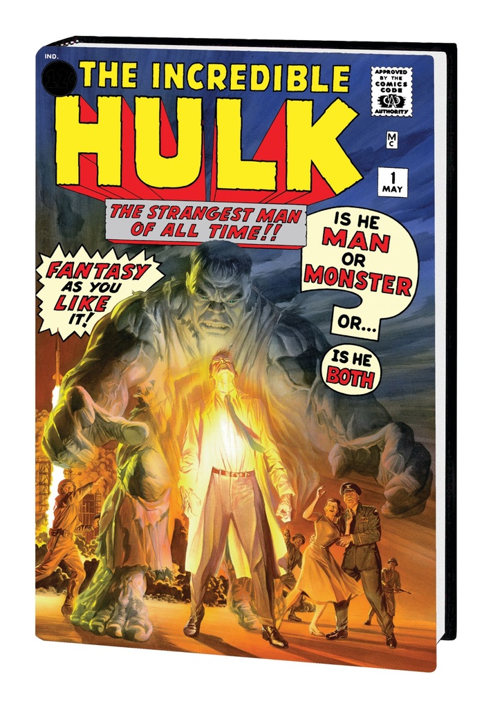 INCREDIBLE HULK OMNIBUS HC 01 ROSS CVR
