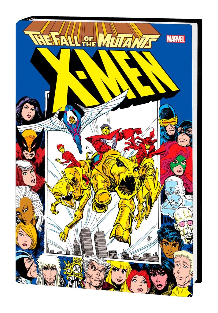 X-MEN FALL OF MUTANTS OMNIBUS HC BLEVINS DM VAR