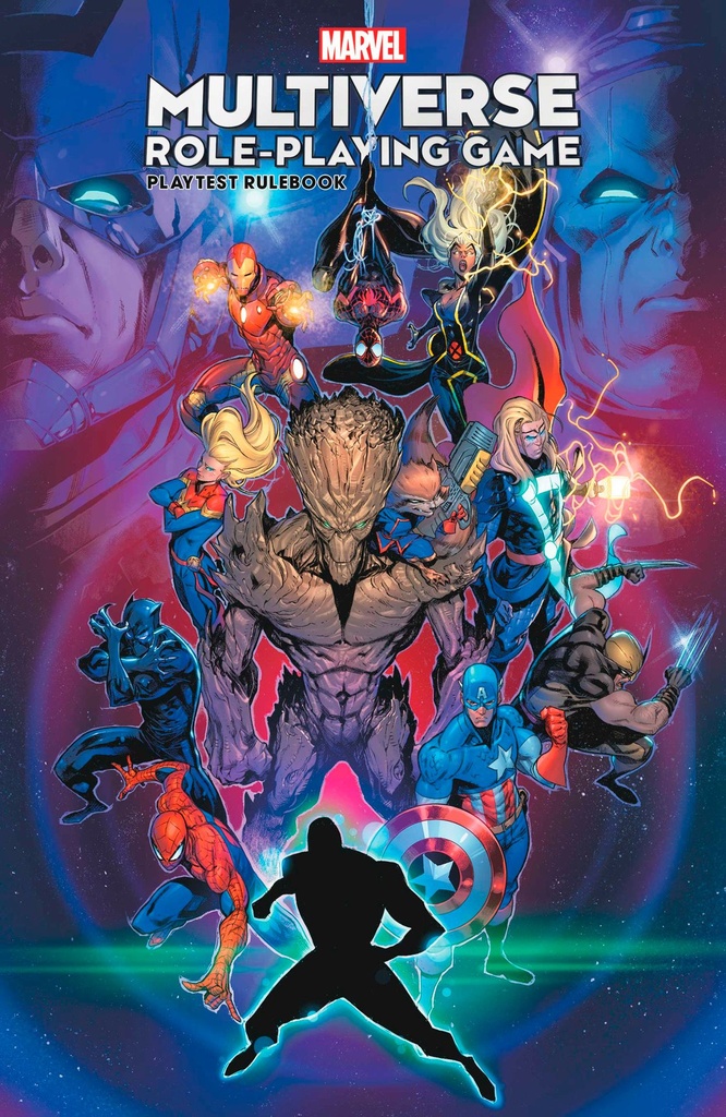 MARVEL MULTIVERSE RPG PLAYTEST RULEBOOK COELLO CVR
