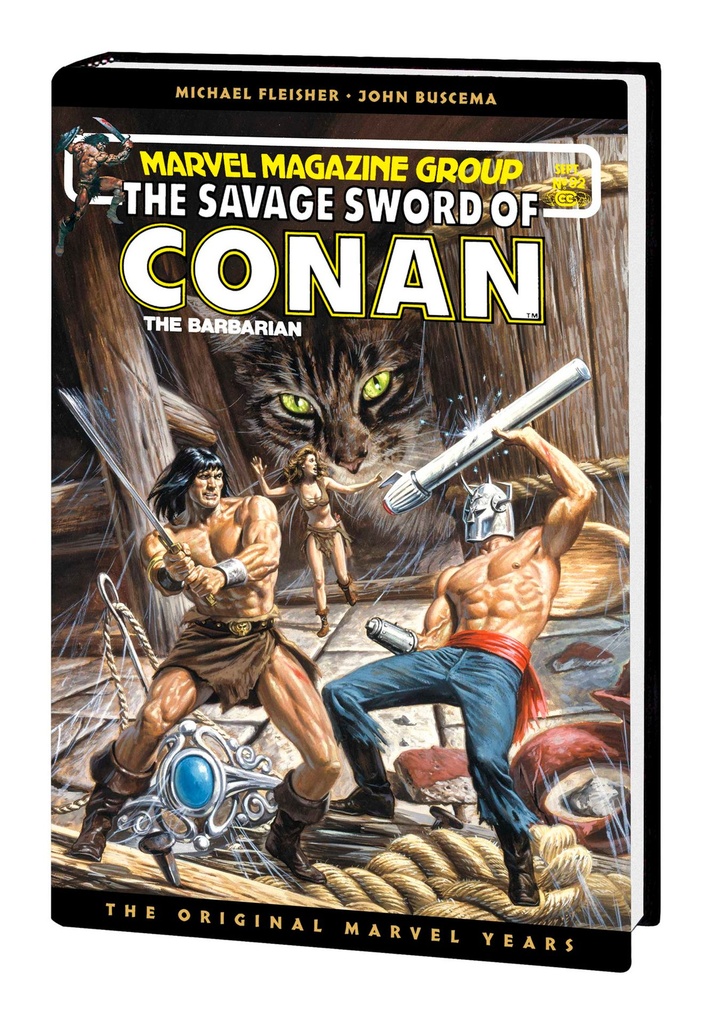 SAVAGE SWORD OF CONAN MARVEL YEARS OMNIBUS HC 07 DM VAR