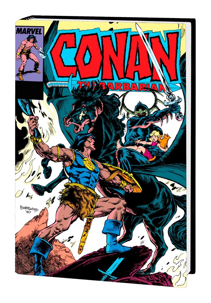 CONAN BARBARIAN ORIG MARVEL YRS OMNIBUS HC 08 DM VAR