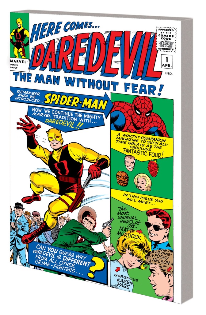 MIGHTY MMW DAREDEVIL 01 WHILE CITY SLEEPS DM VAR