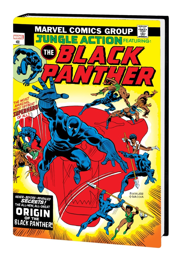 BLACK PANTHER EARLY MARVEL YRS OMNIBUS HC 01 DM VAR