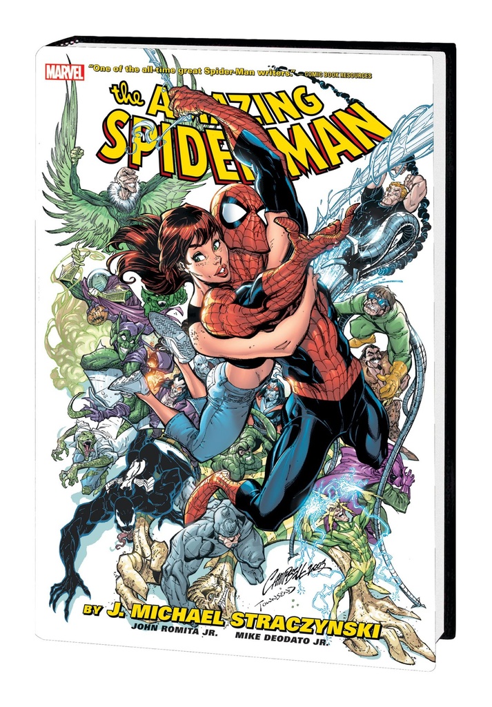 AMAZING SPIDER-MAN STRACZYNSKI OMNIBUS HC 01 CAMPBELL CV
