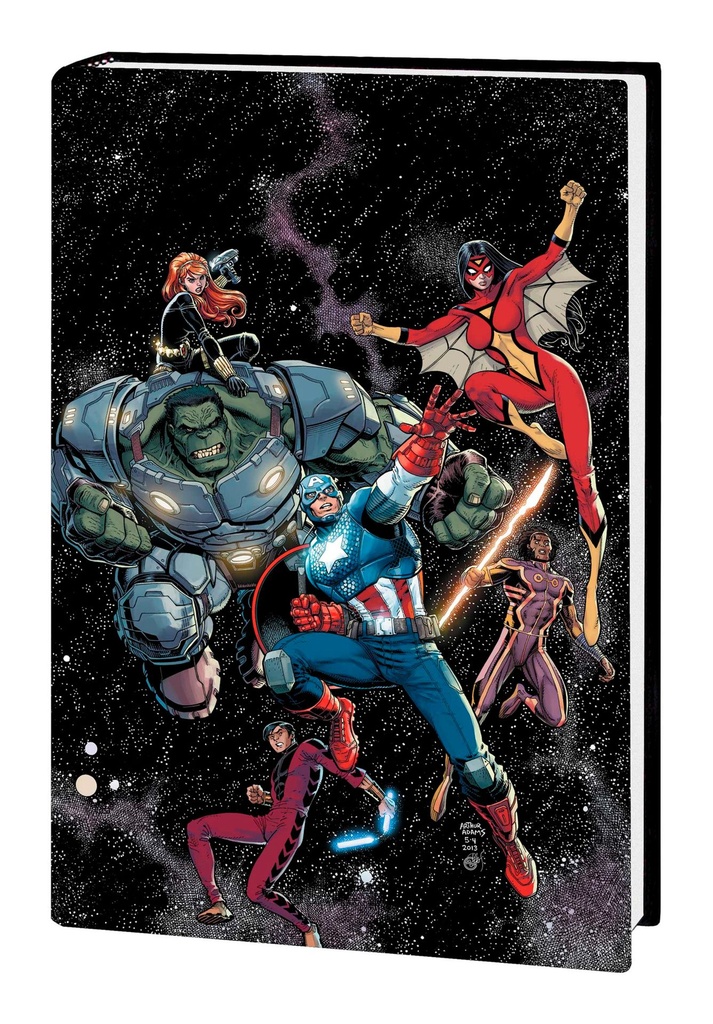 AVENGERS BY JONATHAN HICKMAN OMNIBUS HC 01 DM VAR