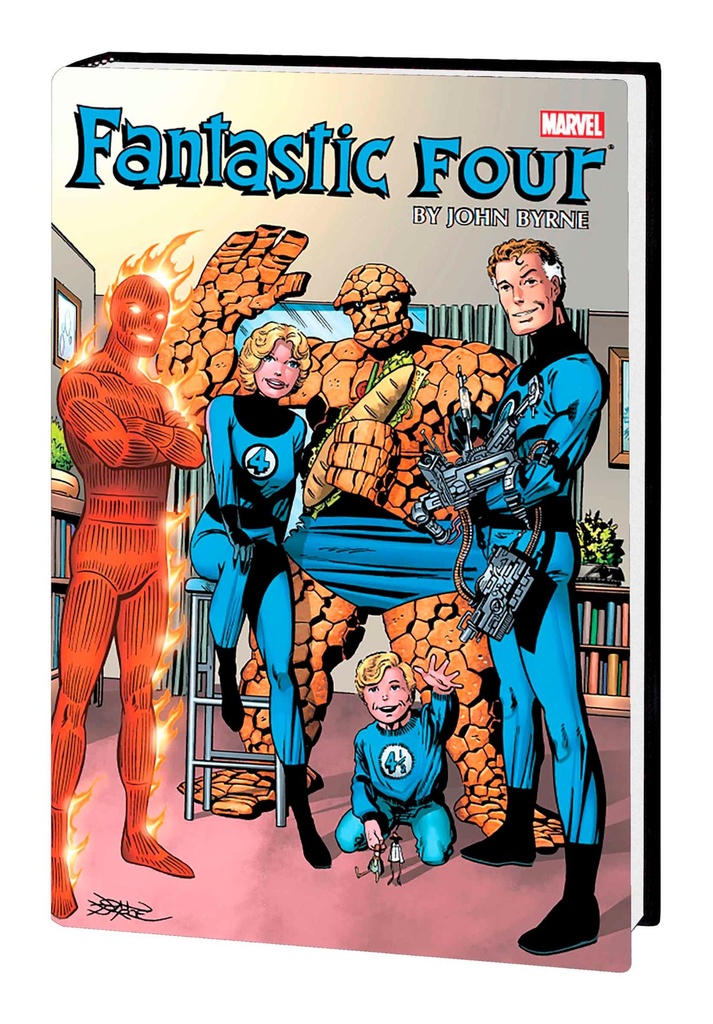FANTASTIC FOUR BY BYRNE OMNIBUS HC 01 BYRNE PINUP DM VAR