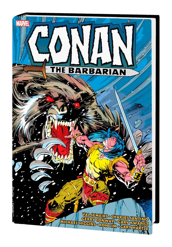 CONAN THE BARBARIAN ORIG MARVEL YRS OMNIBUS HC 09 LEE CV