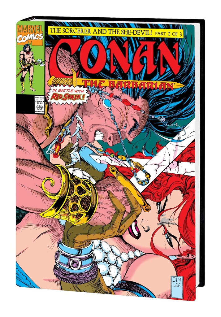 CONAN THE BARBARIAN ORIG MARVEL YRS OMNIBUS HC 10 JIM LE