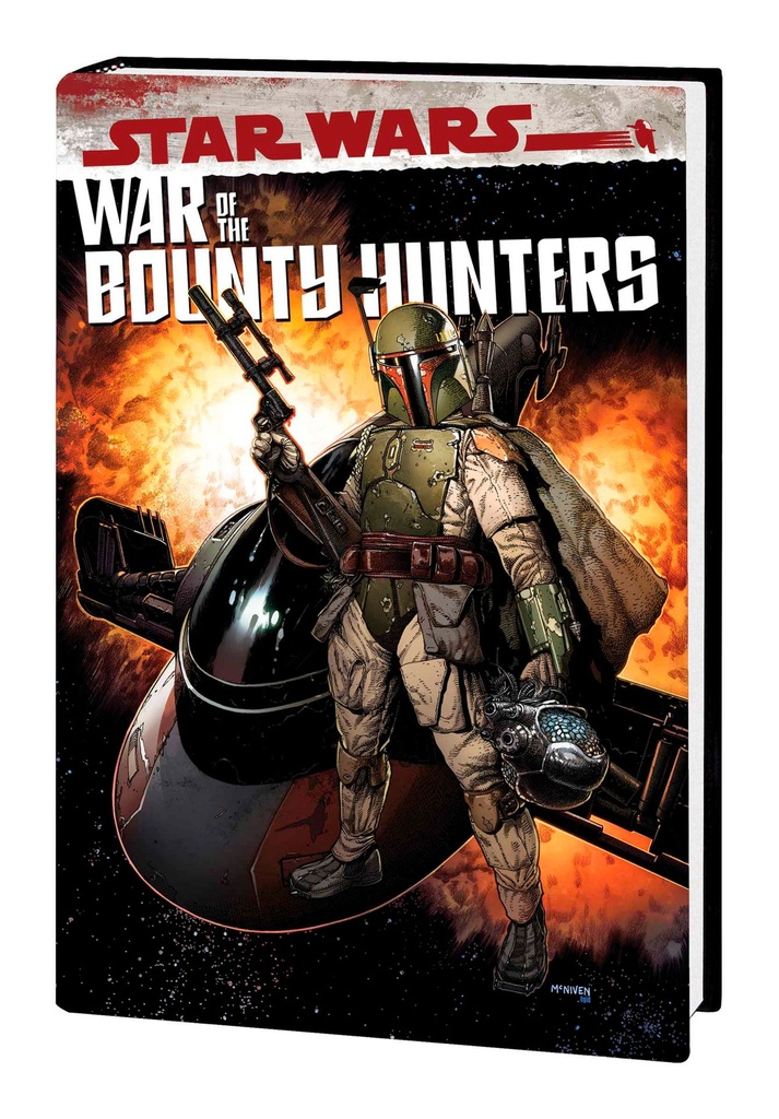 STAR WARS WAR OF BOUNTY HUNTERS OMNIBUS HC MCNIVEN CVR