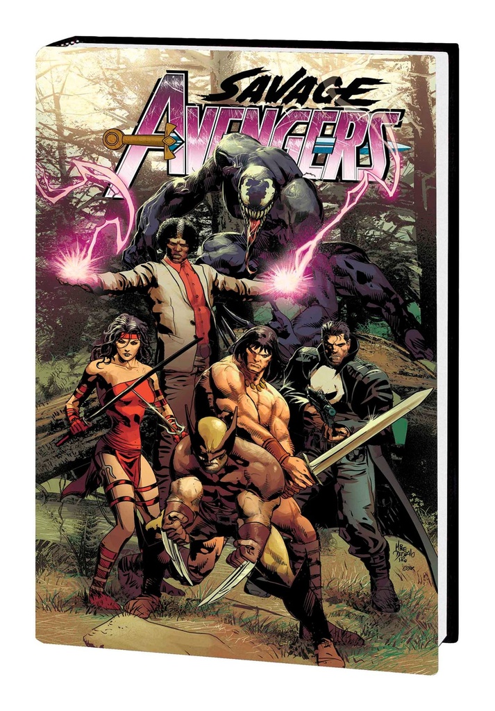 SAVAGE AVENGERS GERRY DUGGAN OMNIBUS HC DEODATO JR DM VAR