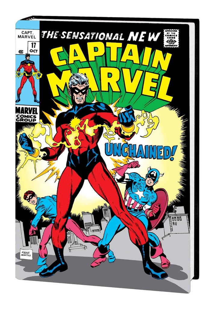 CAPTAIN MAR-VELL OMNIBUS HC 01 KANE CVR