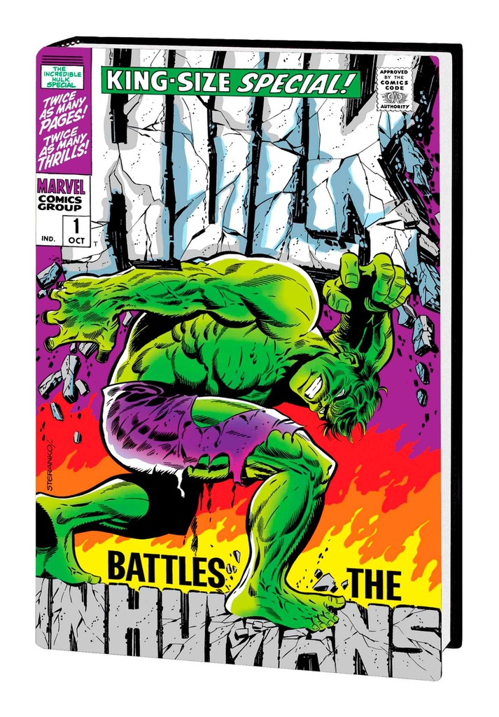 INCREDIBLE HULK OMNIBUS HC 02 DM VAR