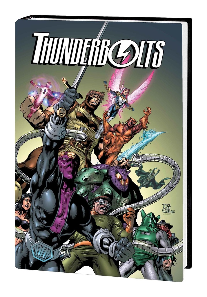 THUNDERBOLTS OMNIBUS HC 03 GRUMMET CIVIL WAR DM VAR