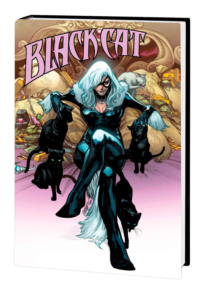 BLACK CAT BY JED MACKAY OMNIBUS HC INHYUK LEE DM VAR