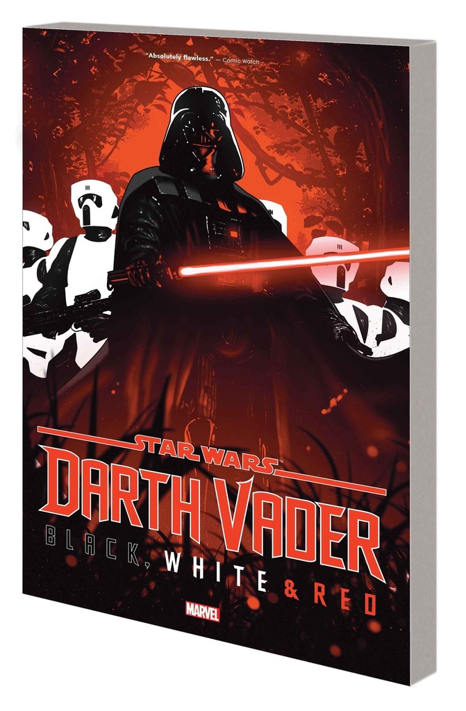 STAR WARS DARTH VADER BLACK WHITE & RED