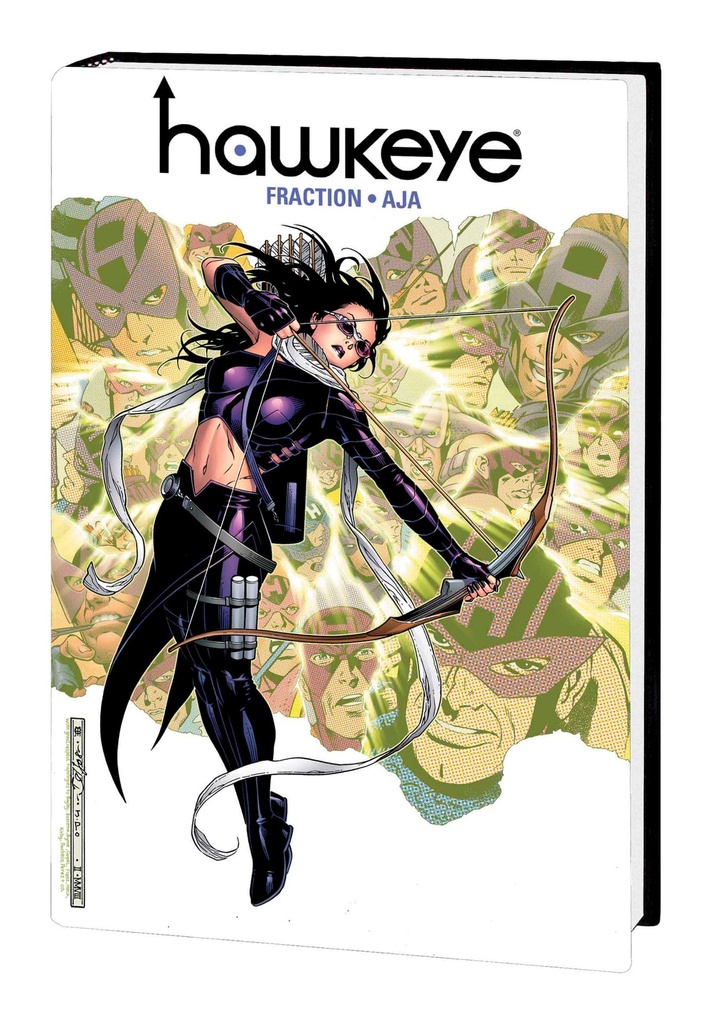 HAWKEYE BY FRACTION AND AJA OMNIBUS HC DM VAR