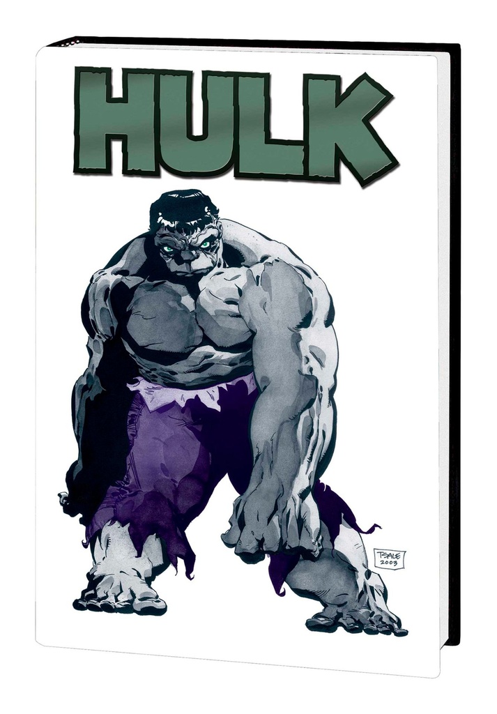 JEPH LOEB AND TIM SALE HULK GALLERY EDITION HC