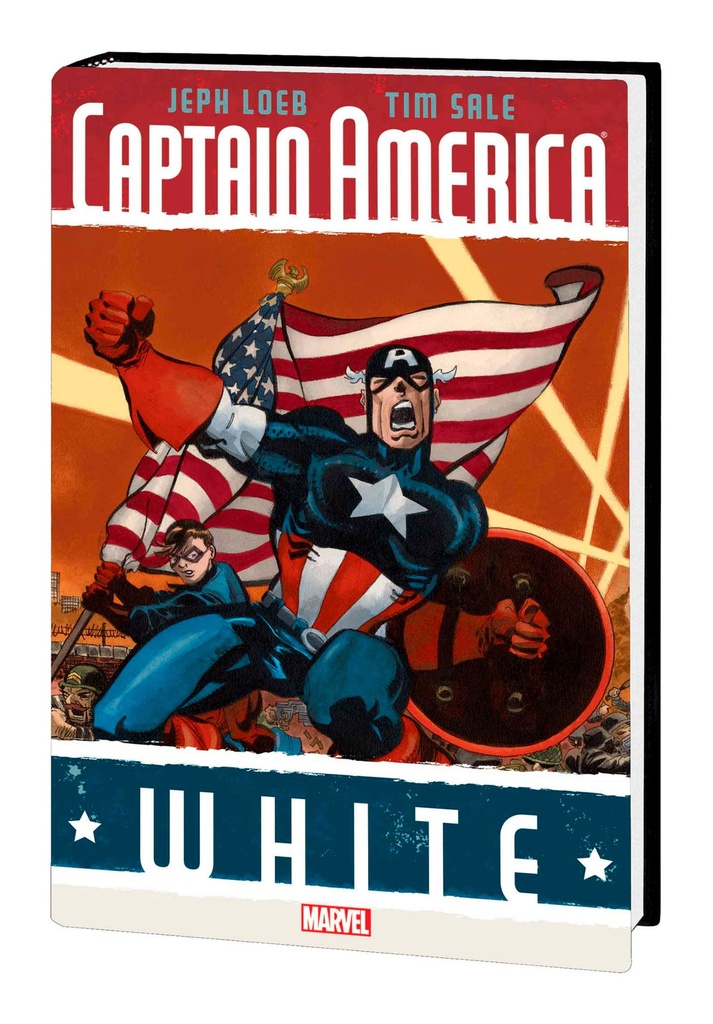 JEPH LOEB TIM SALE CAPTAIN AMERICA GALLERY EDITION HC