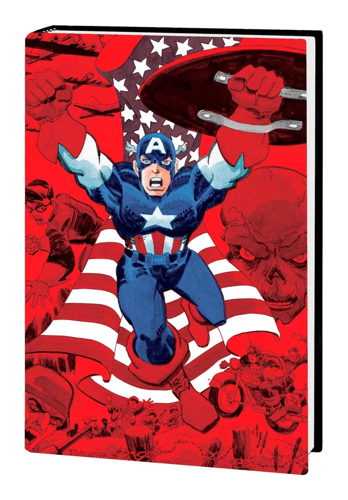 JEPH LOEB TIM SALE CAPTAIN AMERICA GALLERY EDITION HC DM