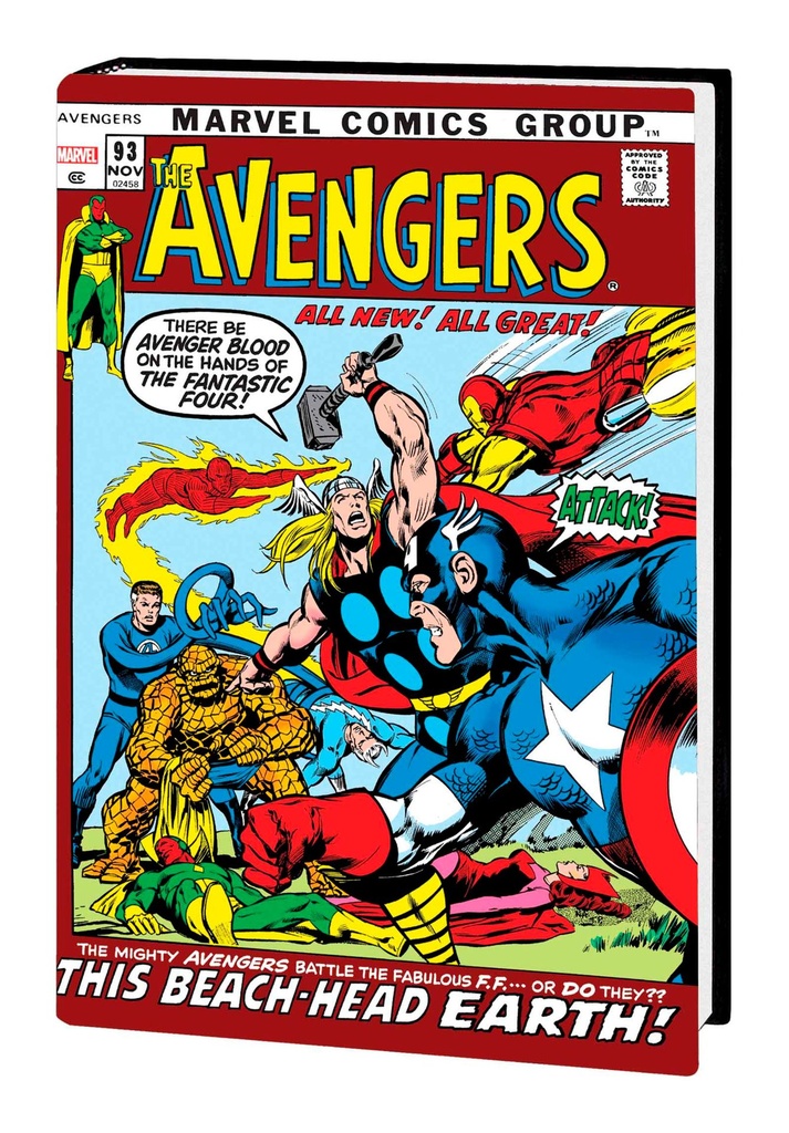 AVENGERS OMNIBUS HC 04 DM VAR