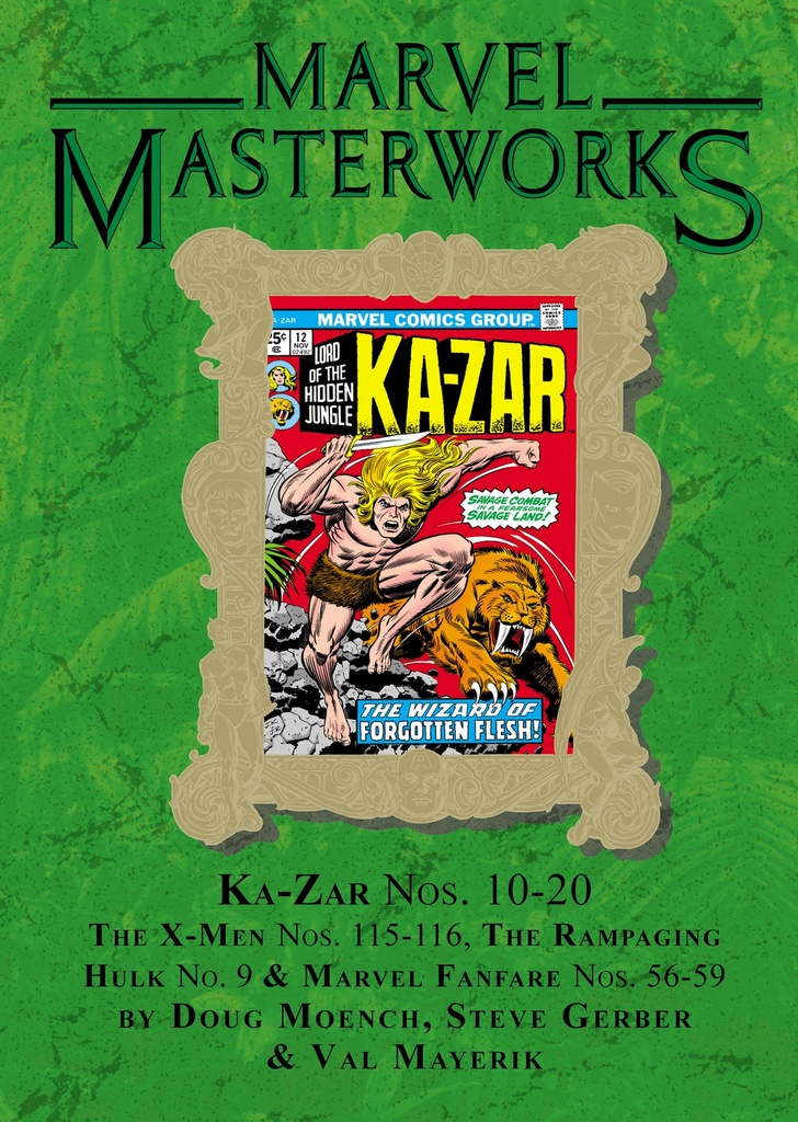 MARVEL MASTERWORKS KA ZAR 4 [DM ONLY]