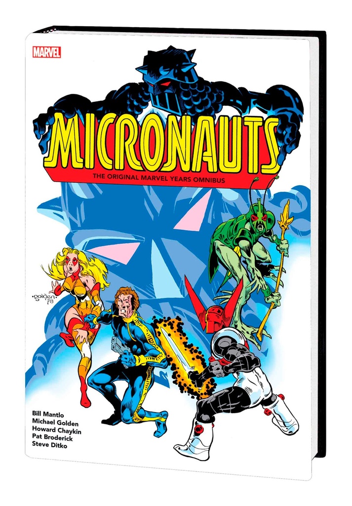 MICRONAUTS ORIGINAL MARVEL YEARS OMNIBUS HC 01 GOLDEN DM