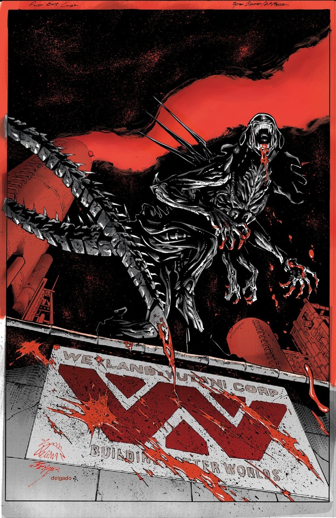 ALIEN BLACK WHITE & BLOOD TREASURY EDITION