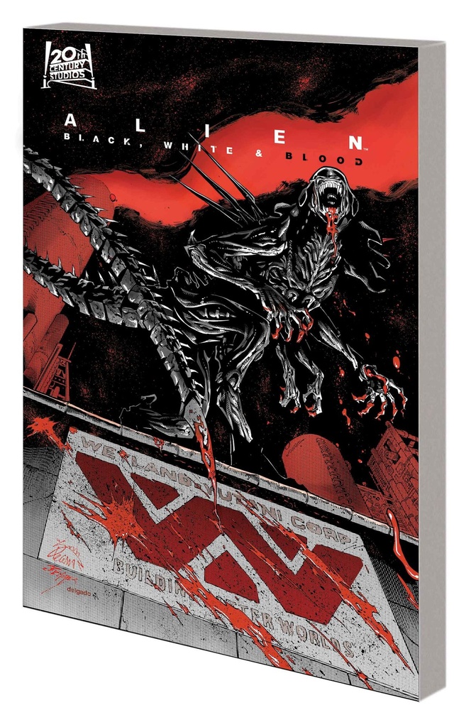 ALIEN BLACK WHITE & BLOOD