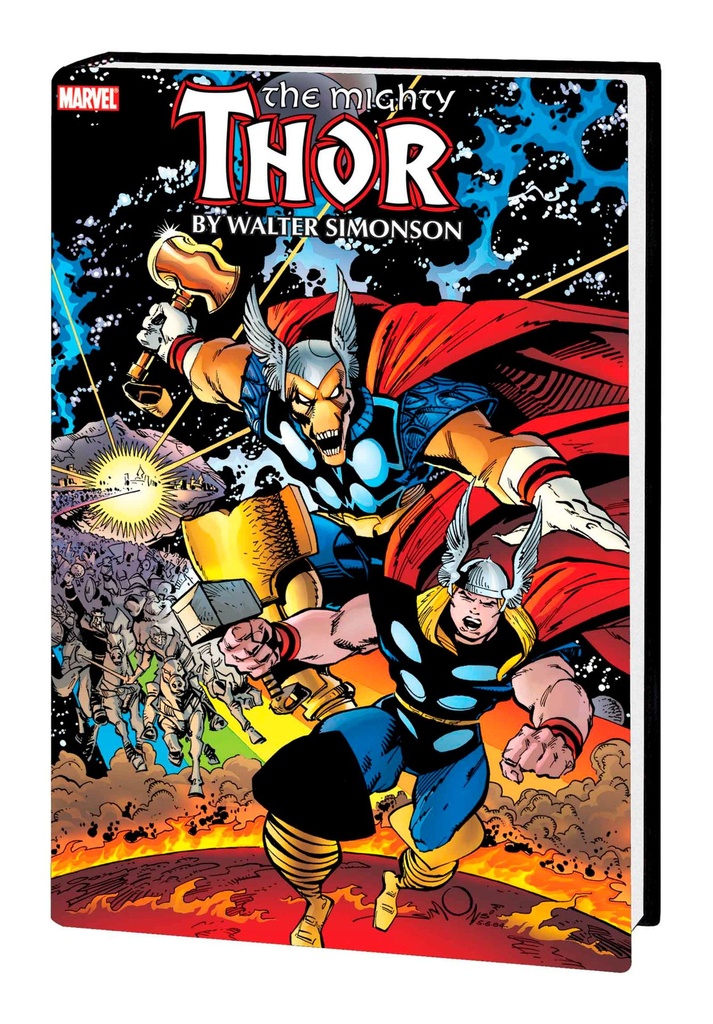THOR BY WALTER SIMONSON OMNIBUS HC 2 DM VAR