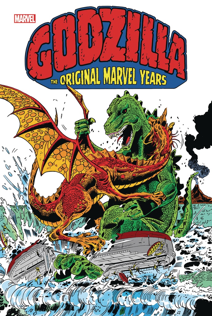 GODZILLA THE ORIGINAL MARVEL YEARS OMNIBUS HERB TRIMPE WAR