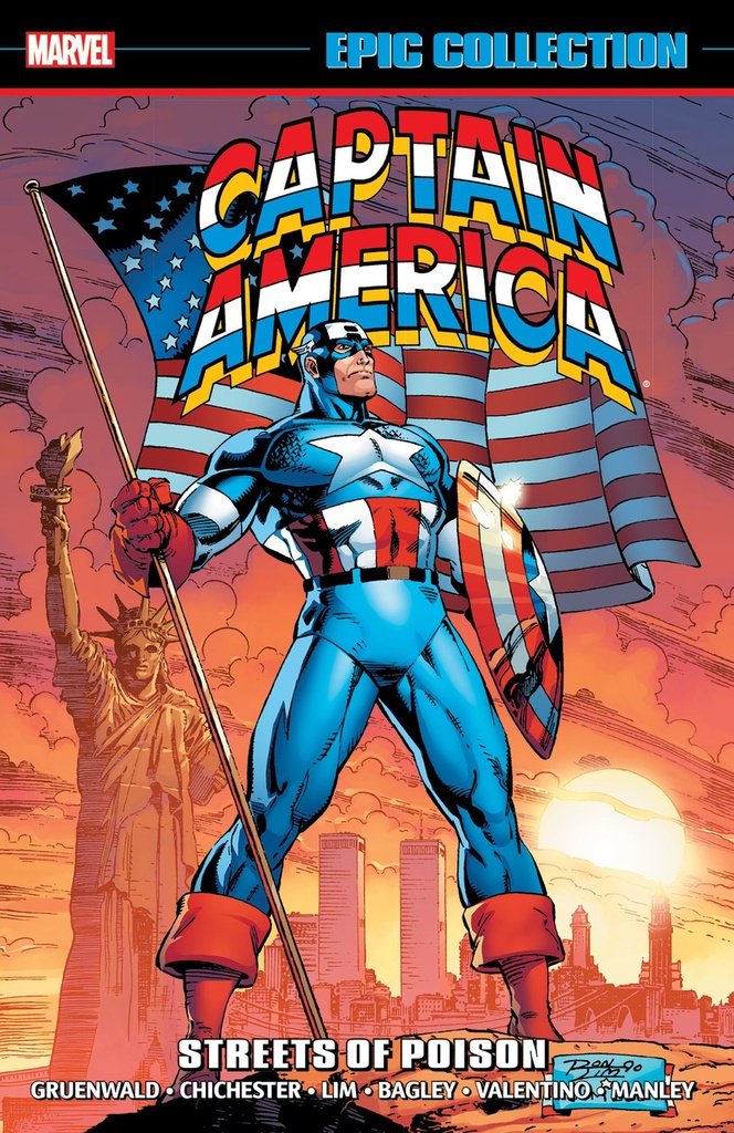 CAPTAIN AMERICA EPIC COLLECTION STREETS OF POISON