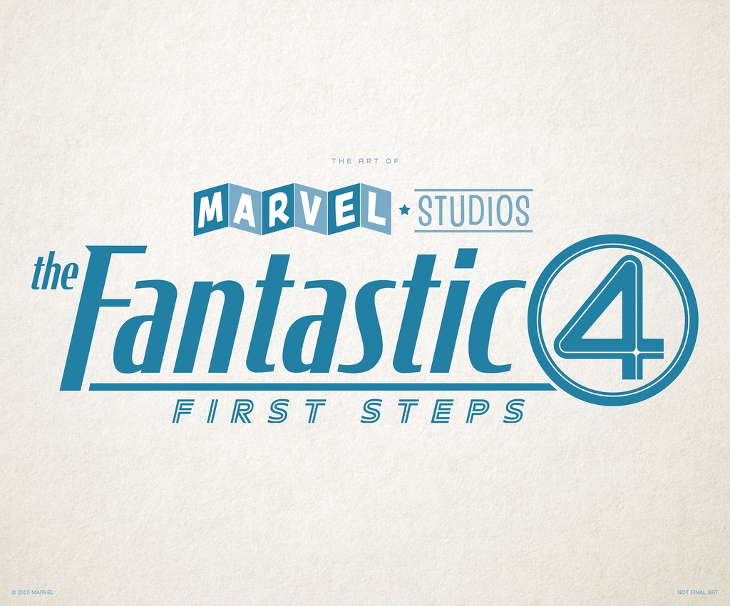MARVEL STUDIOS FANTASTIC FOUR FIRST STEPS ART OF MOVIE SLIPC