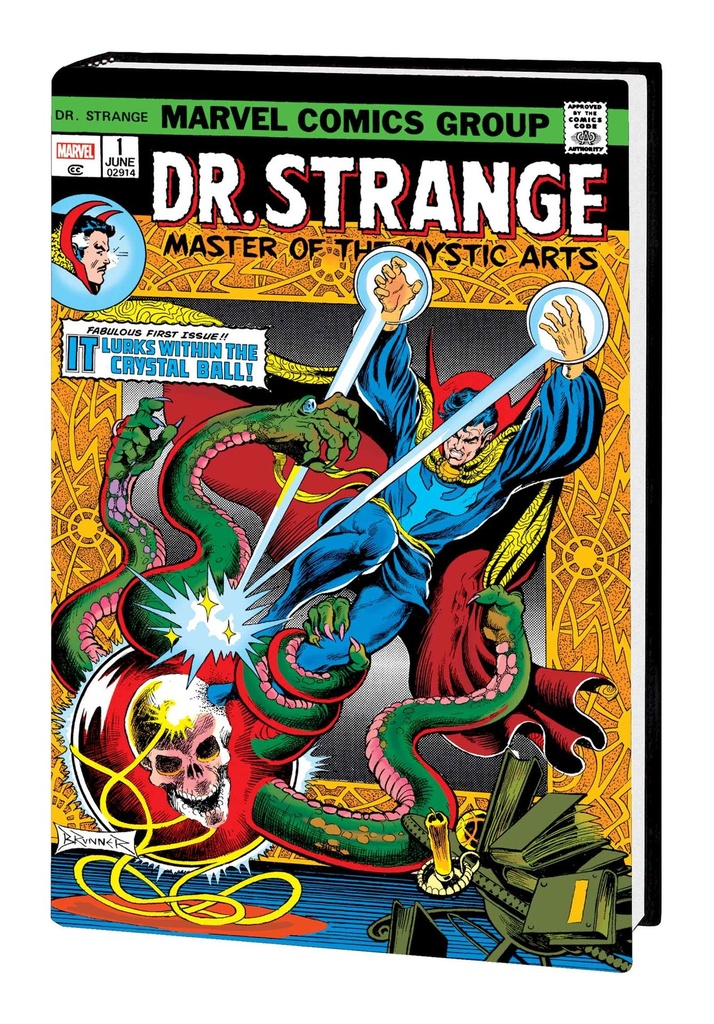 DOCTOR STRANGE OMNIBUS 1 FRANK BRUNNER FIRST ISSUE CVR