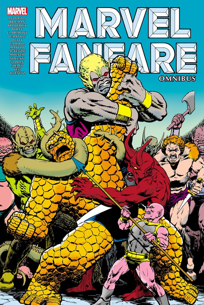 MARVEL FANFARE OMNIBUS 2 JIM STARLIN COVER