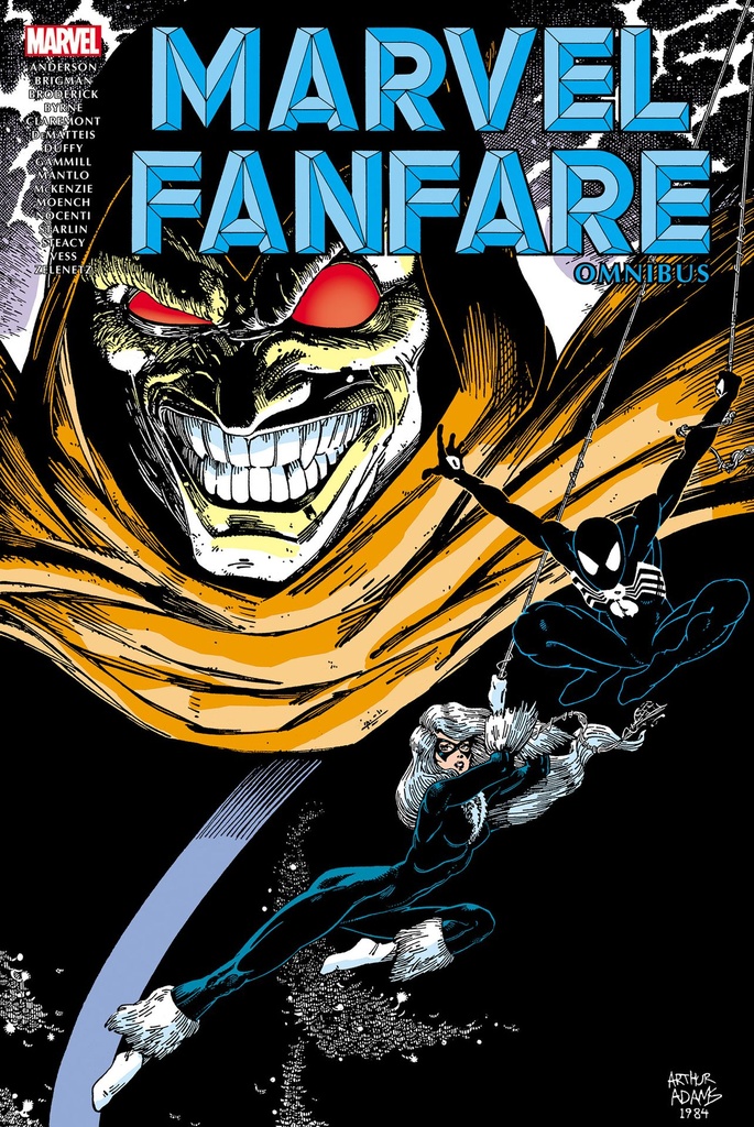 MARVEL FANFARE OMNIBUS 2 ARTHUR ADAMS COVER