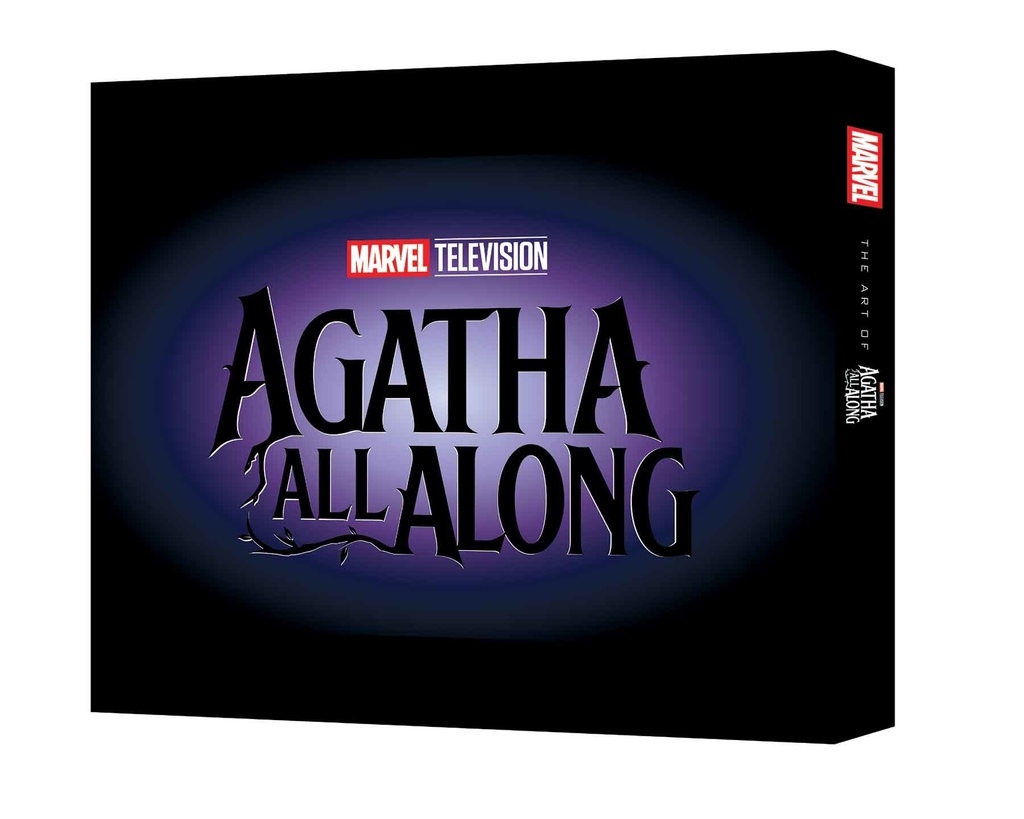 MARVEL TELEVISIONS AGATHA ALL ALONG ART OF SERIES SLIPCASE