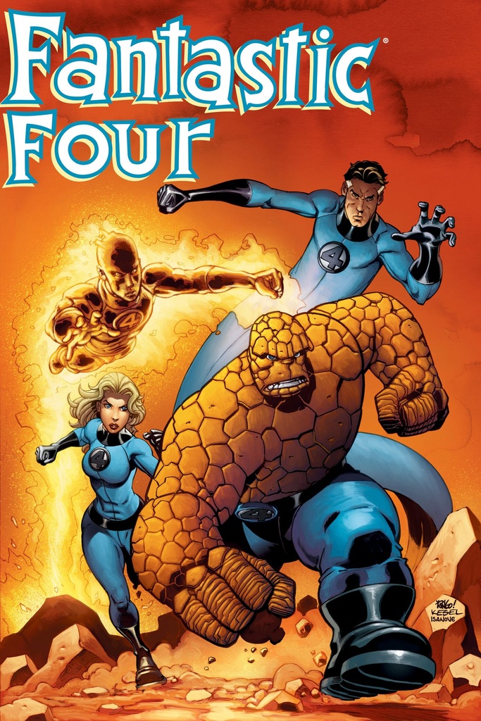 FANTASTIC FOUR BY WAID & WIERINGO AUTHORITATIVE ACTION