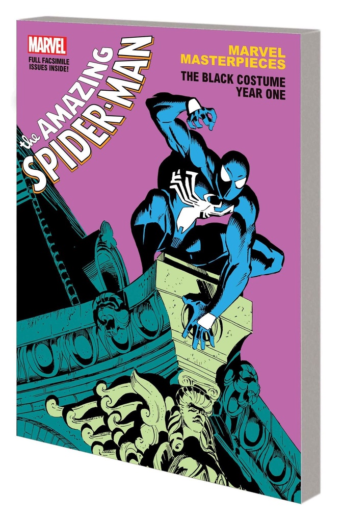 MMP AMAZING SPIDER-MAN BLACK COSTUME YEAR ONE GALLERY HC DM