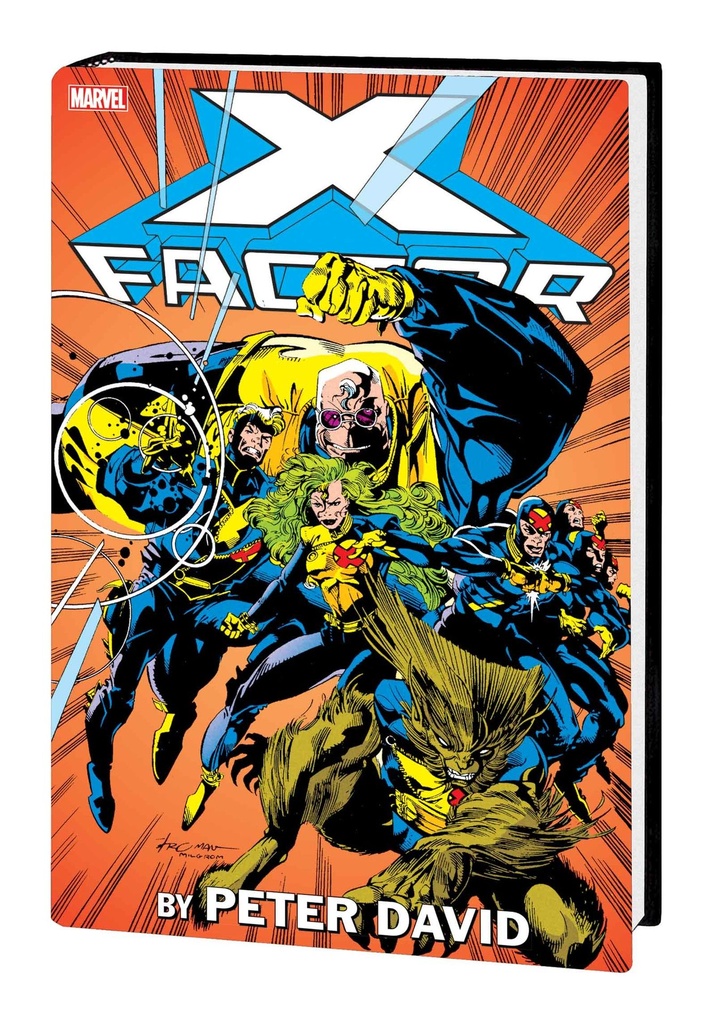 X-FACTOR BY PETER DAVID OMNIBUS 1 LARRY STROMAN COVER