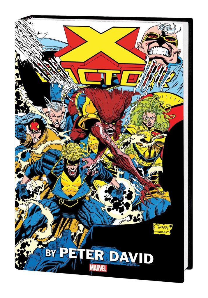 X-FACTOR BY PETER DAVID OMNIBUS 1 JOE QUESADA COVER