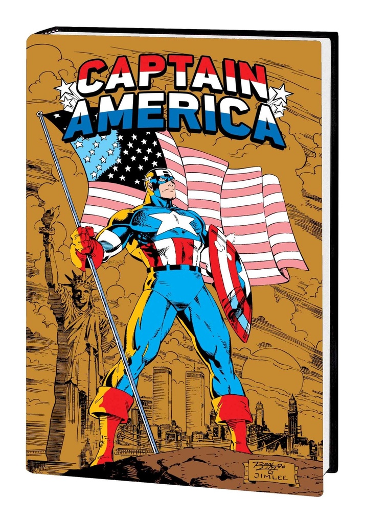 CAPTAIN AMERICA BY MARK GRUENWALD OMNIBUS 2 RON LIM COVER