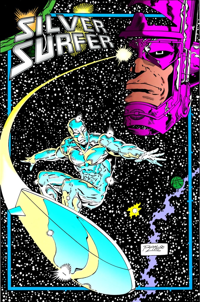 SILVER SURFER RETURN TO SPACEWAYS OMNIBUS RON LIM COVER