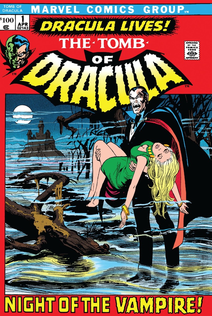 TOMB OF DRACULA OMNIBUS 1 NEAL ADAMS COVER