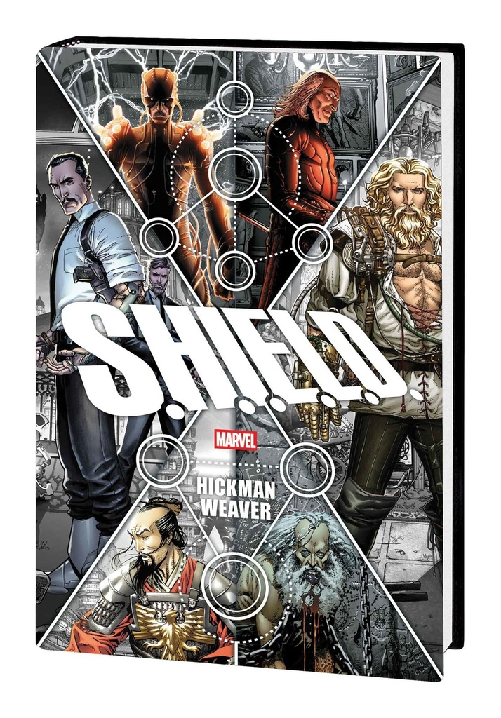 SHIELD BY HICKMAN & WEAVER OMNIBUS DUSTIN WEAVER COVER
