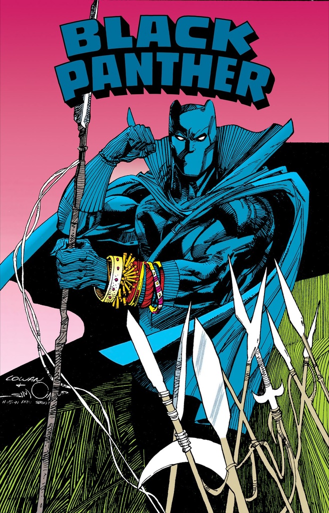 BLACK PANTHER REVENGE OF BLACK PANTHER OMNIBUS COWAN CVR