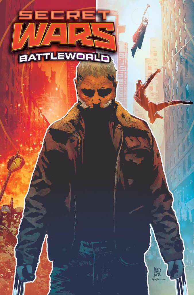 SECRET WARS BATTLEWORLD OMNIBUS 3 ANDREA SORRENTINO COVER