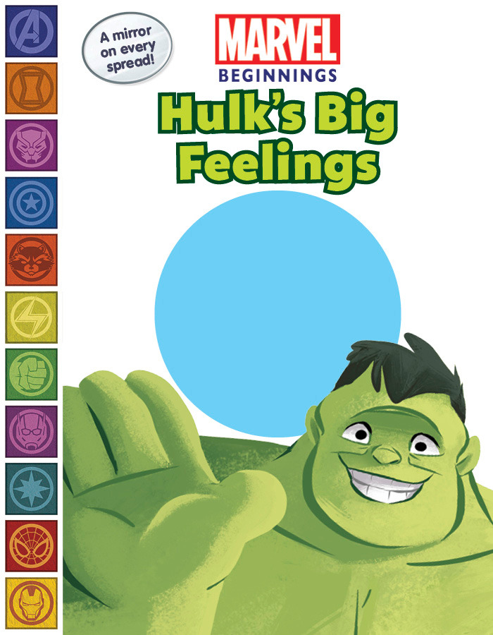 MARVEL BEGINNINGS HULKS BIG FEELINGS BOARD